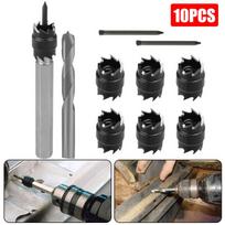 3/8 colių taškinio suvirinimo dvipusio pjaustytuvo nuėmiklis lengvai atskiriamas HSS grąžto suvirintojo pjovimo įrankių rinkinys 10pcs
