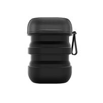 Practical Leak-proof Silicone Soap Box Draining with Handle Soap Tray Waterproof Folding Soap Box Outdoor