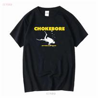 Chokebore Diver T Shirt w Amrep NOISE back logo vintage Washed Soft homme Casual Top For Everyday Wear graphic streetwear S