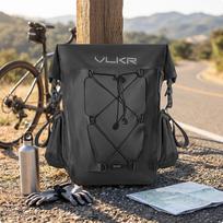 Bike Pannier with Side Pockets Waterproof Cycle Rainproof Rear Rack Bag