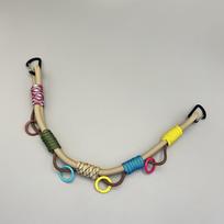 Multi-hanging Points Backpack Extension Lanyard Adjustable Mountaineering Rope  Outdoor