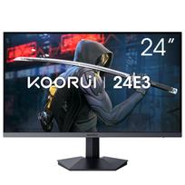 KOORUI 24E3 24 colių žaidimų monitorius - 24 colių žaidimų monitorius FHD 1920 x 1080 - 165 Hz FHD - 1 ms kompiuterio ekranas - 75 x 75 mm VESA tvirtinimas juoda