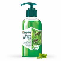 10 X Himalaya Personal Care Pure Hands Rankų ploviklis Tulsi ir alavijas Drėkinamasis green