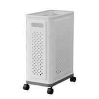 Rolling Yoga Mat Storage Basket Home Gym Storage Rack with Wheels Breathable Mesh Basket Organizer for Yoga Mats Rackets Blankets