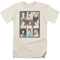 26 Melrose Place Season 2 Cast Squared T Shirt Mens Licensed Classic TV Cream Unisex T-Shirt M