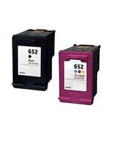 Kasetė rašaliniams spausdintuvams Ink 652 Black F6V25AE + 652 Color F6V24AE