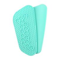 Universal Silicone Football Shin Pads Light Weight Soccer Leg Shin Guards Protectors Pads Footballs Training Equipment