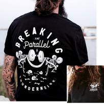 Thundernoise Breaking The Parallel Fitness Training Gym Leisure Tshirt Luxury Brand for Men and Women Top 2026 New Art Logo M