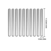 Cakesicle Sticks Reusable Mini Acrylic Mirror Ice Cream Sticks For Ice Creamsicle 10pcs DIY Baking Supplies For Home Cake Gifts