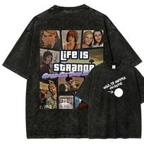 Life Is Strange Anime Lover NewModel Washed Tshirt Year round clothing personality Clothes Plus Size Unisex high quality soft S