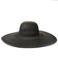 New Spring Summer Handmade Woven Hollow Out Large Pore Large Eave Straw Hat for Sun Protection Shading Beach Large Eave Hat 56-58cm