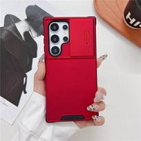 Slide Camera Protection Armor Matte Case For For Samsung S26 S25 S24 S23 S22 S21 S20 Ultra Plus FE Note 20 Ultra Shockproof Cover Galaxy S20 FE