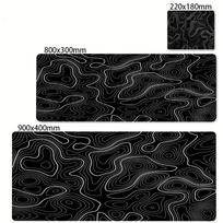 Mouse Pad x Topographic Lines Computer Mousepads Gaming Strata Liquid Large Mousepad Big Keyboard Mat Gamer Mouse Pad Xxl 30x80x0.2cm