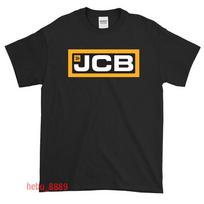 JCB Logo Construction Equipment & MachineLogo Unisex T shirt Funny Size S to XXL XS orange