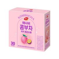 Dongsuh Apple Cider Vinegar Kombucha Peach Passion Fruit 5g X 30 Sticks 1box (30ea)