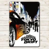 Greiti ir įsiutę: Tokijo driftas Filmo Metalinis Plakatas Skardinė Lentelė 20x30cm Plokštelė Aliuminis 20X30CM gray