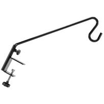 360 Degree Rotations Bird Feeders Hook Stainless Steel Adjustable Garden Hook Sturdy Extended Rail Hook Deck Railings