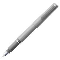 Sailor TUZU Adjust Fountain Medium Nib Rotating Nib Function Natural Fit Includes 2 Black Ink Cartridges and Ideal for Beginners and Experienced Pen, pilka spalva