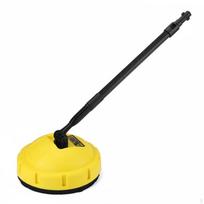 Slėginio plovimo šepetys grindims, dvigubi besisukantys purkštukai, greitas plovimas, Attach Rotary Surface black