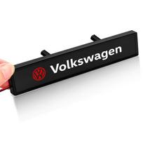 1 vnt. Dekoratyvinės LED lemputės automobiliui Priekinio gaubto grotelių ženkliukas Stilius Volkswagen Golf-6 7 4 POLO Passat B5 B6 B7 T4 T5 Tiguan Jetta juoda