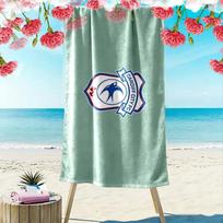 Cardiff City F.C Print Beach Towel, Large Soft Quick Dry Towel for Beach Camping Swimming 70cmx140cm(27x55inch)