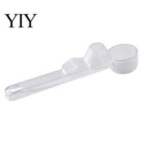 Milk Powder Scoop with Extended Handle, Precise Quantitative Control Measuring Spoon, Leak-proof Sliding Seal Leak-Proof Design, for Coffee