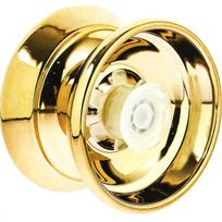 Metalinis Yoyo žaislas profesionalams, geltonas