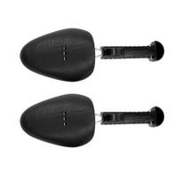 1 Pair Shoe Trees Adjustable Length Multi-holes Ultralight Matte Black Universal Anti-deformation Men Women Shoe Shape Supports Keepers Mens