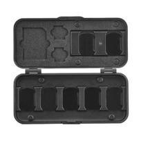 Filtro dėklas DJI Osmo Pocket 3, atsparus vandeniui ir dulkėms, optiniams objektyvams, ND, UV, CPL filtrams, atminties kortelėms, priedų laikymo organizatoriaus dėžutė