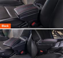 Universal car central container armrest box + arm pad PU leather auto car-styling central store content box accessories