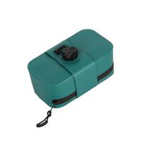 Waterproof Bicycle Saddle Bag W/ Rotating Lacing Bicycle Seat Bag Portable Cycling Seat Pack Easy Attachment for Road Bikes