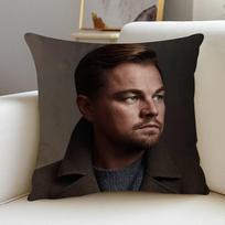 L-Leonardo DiCaprio pagalvės užvalkalas Automobilio mesti pagalvės užvalkalas Sofai, Automobiliui, Kalėdinė dovana 40x40cm 45x45cm 12x12Inch