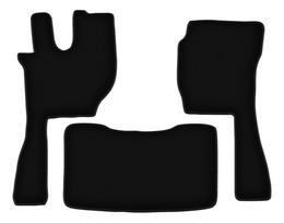 BASIC black velour floor mats for: Volvo FH16- 4th generation Automatic (2012-)