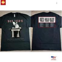 Vintage 1990 Rush Rabit Presto North America Tour T-Shirt US1918 Unisex T-Shirt S