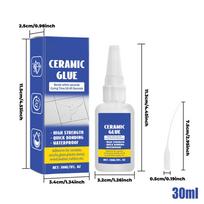 Ceramic Repair Glue Ceramic Sealant Pottery Glue Waterproof 30ml Glass Glue DIY Crafts Strong Adhesive Clear Glue for Pottery