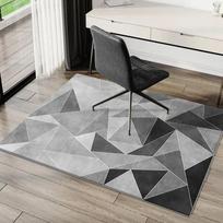 VIKAMA Gaming Chair Mat, Anti-Slip Computer Desk Rug, Floor Protector for Swivel Chairs in Home Offices, Home Decor Rug 80cm x 120cm