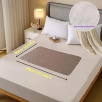 Leak-Proof Washable Incontinence Pad - Counter-slip Non-Woven Fabric Bed Mat for Seniors, Pets, Menstruation & Home Use