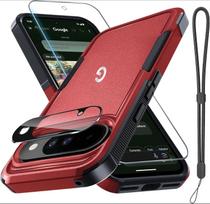 Armor Protective Case Ott-Box Set for Google Pixel 10A 10 9 Pro XL 9/8/7 A Pro Wrist Strap/Screen/Lens Tempered Glass Film Cover Google Pixel 7