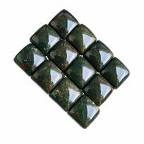 Bloodstone Square Flat Back Cabochon Gemstone Wholesale All Sizes Available 5mm (1 Piece)