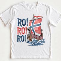 Norway Ro Viking Men T Shirts Norwegian Flag 2026 World Tournament Soccer Team Chant Cotton Shirts S
