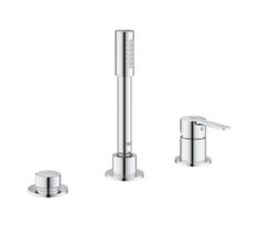 GROHE 19965001 - trijų skylių vonios maišytuvas LINEARE blizgus chromas