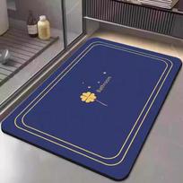 Noob Discount: Crystal Velvet Absorbent Anti-slip Mat for Bathroom & Toilet Doorway 40x60cm