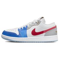 Air Jordan 1 Low SE Filipinai Vyriški sportbačiai Balti Game-Royal Ledo mėlyni FN8901-164 47.5