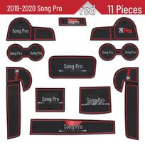 BYD Song Pro Interior Accessories: Door Slot Pad and Cup Holder for EV Storage and Decoration