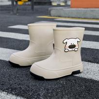 Women's Cute Mid-Calf Waterproof Cotton-Lined Rain Boots: Non-Slip Rubber Shoes for Kitchen & Car Wash. 39 (246mm)
