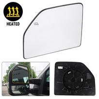 Auto Heated Upper Mirror Glass With/Without Blind Spot For Ford F150 2015- Ford Super Duty F250 / F350 / F450 / F550 17-22 Left Heated