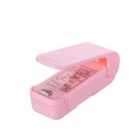 Compact Portable Heat Sealer for Snack and Plastic Bag Preservation white