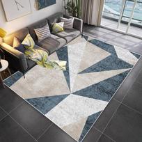 Luxury Geometric Sofa Non-slip Rugs Decoration Home Modern Washable Living Room Carpet Lounge Coffee Tables Balcony Floor Mats 60*90cm