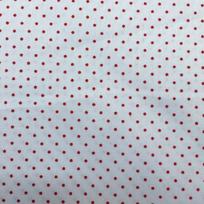 Peach Skin Polka Dot Polyester Fabric for Bags & Clothing