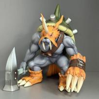 In stock Anime Digimon Adventure Zudomon Figure Pvc Statue Room Decoration Doll Collection Model Playthings Birth Date Gifts black